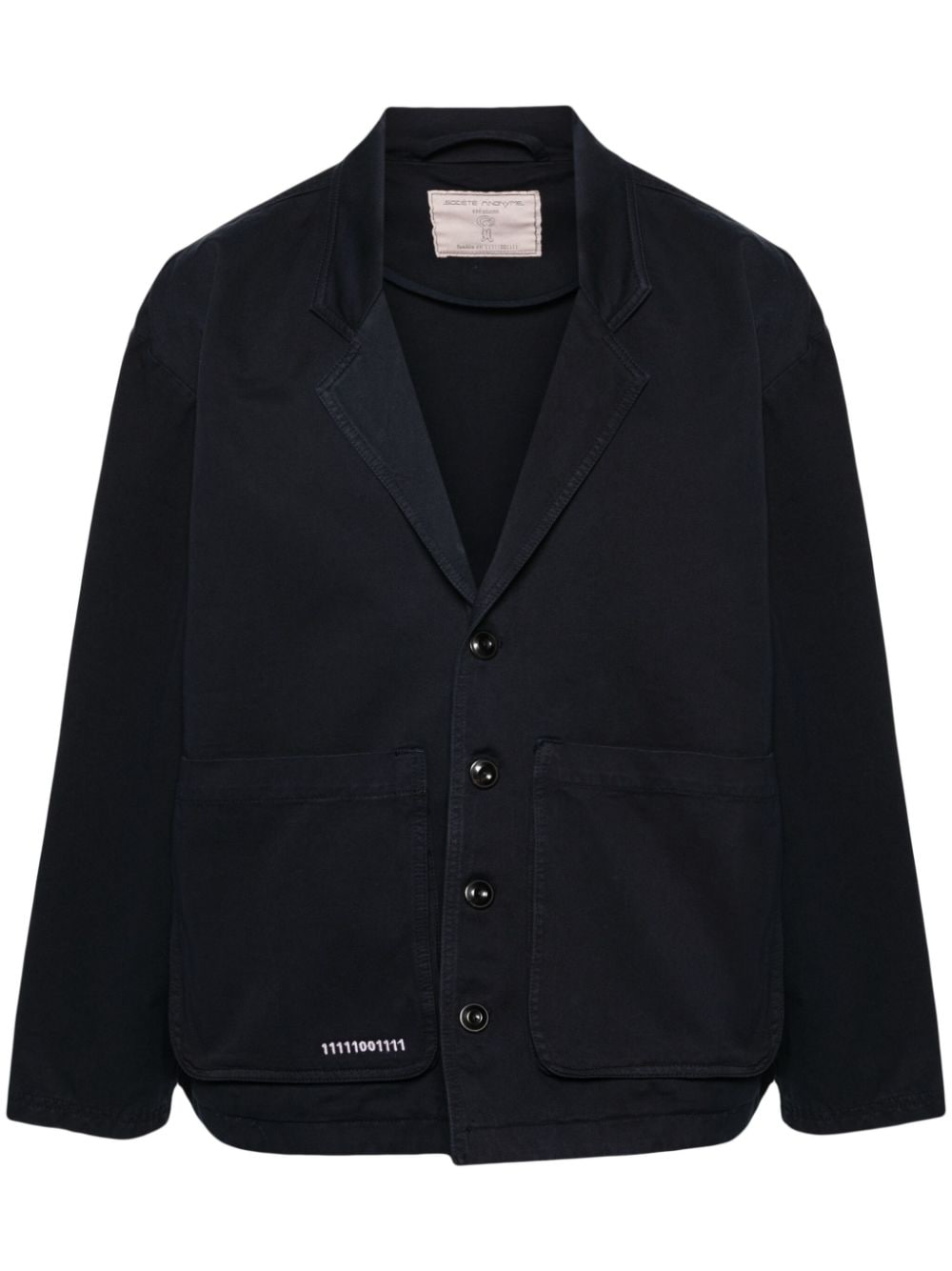 Société Anonyme Kensington single-breasted blazer - Blue von Société Anonyme