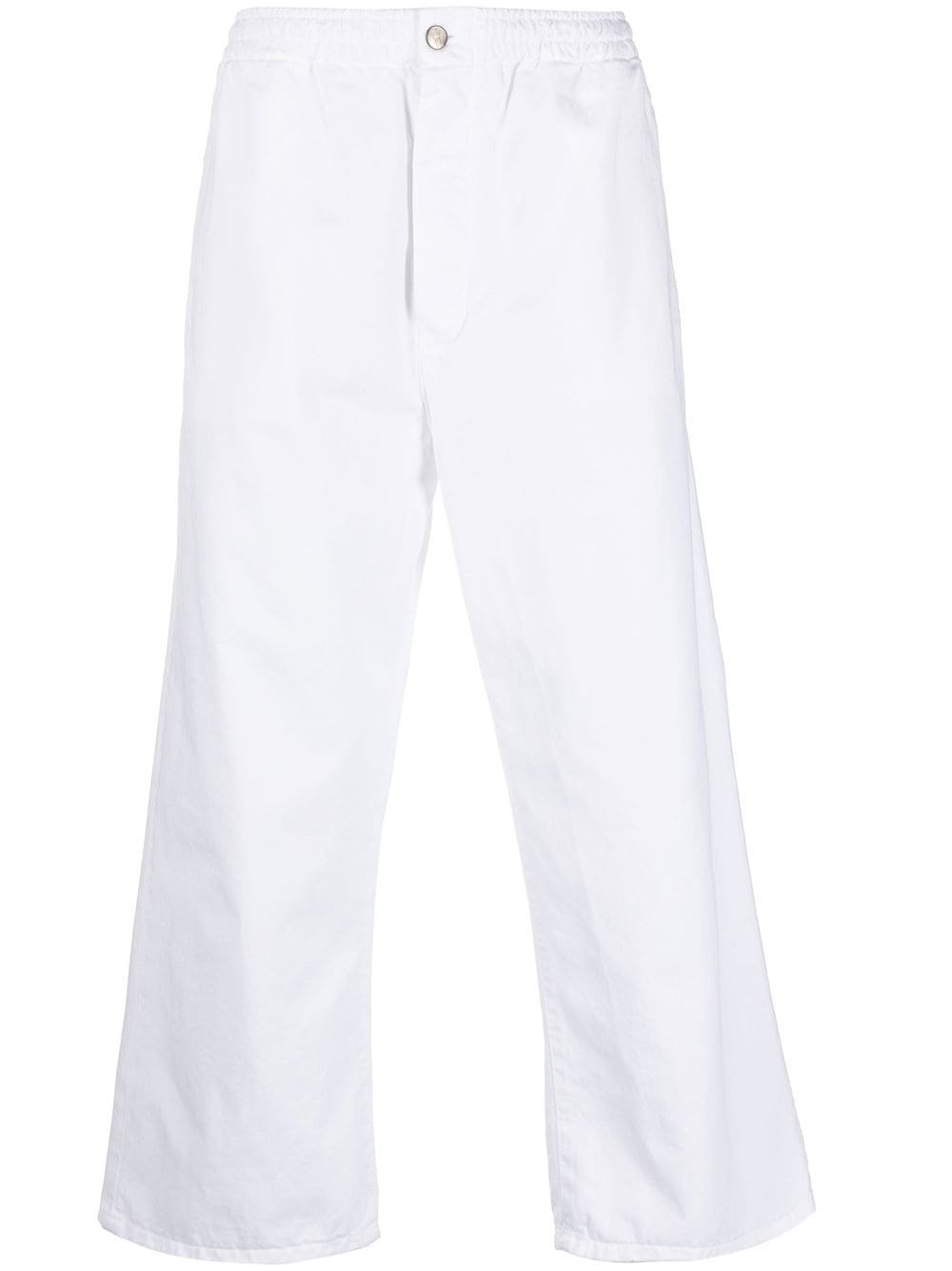 Société Anonyme Kobe elasticated waistband wide-leg jeans - White von Société Anonyme