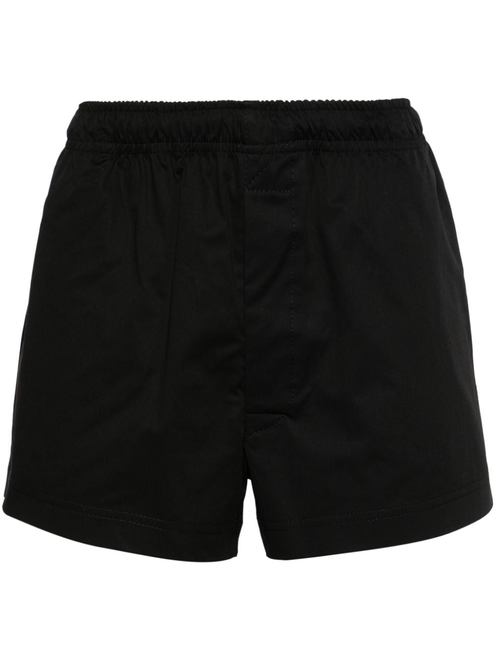 Société Anonyme Nantes cotton shorts - Black von Société Anonyme