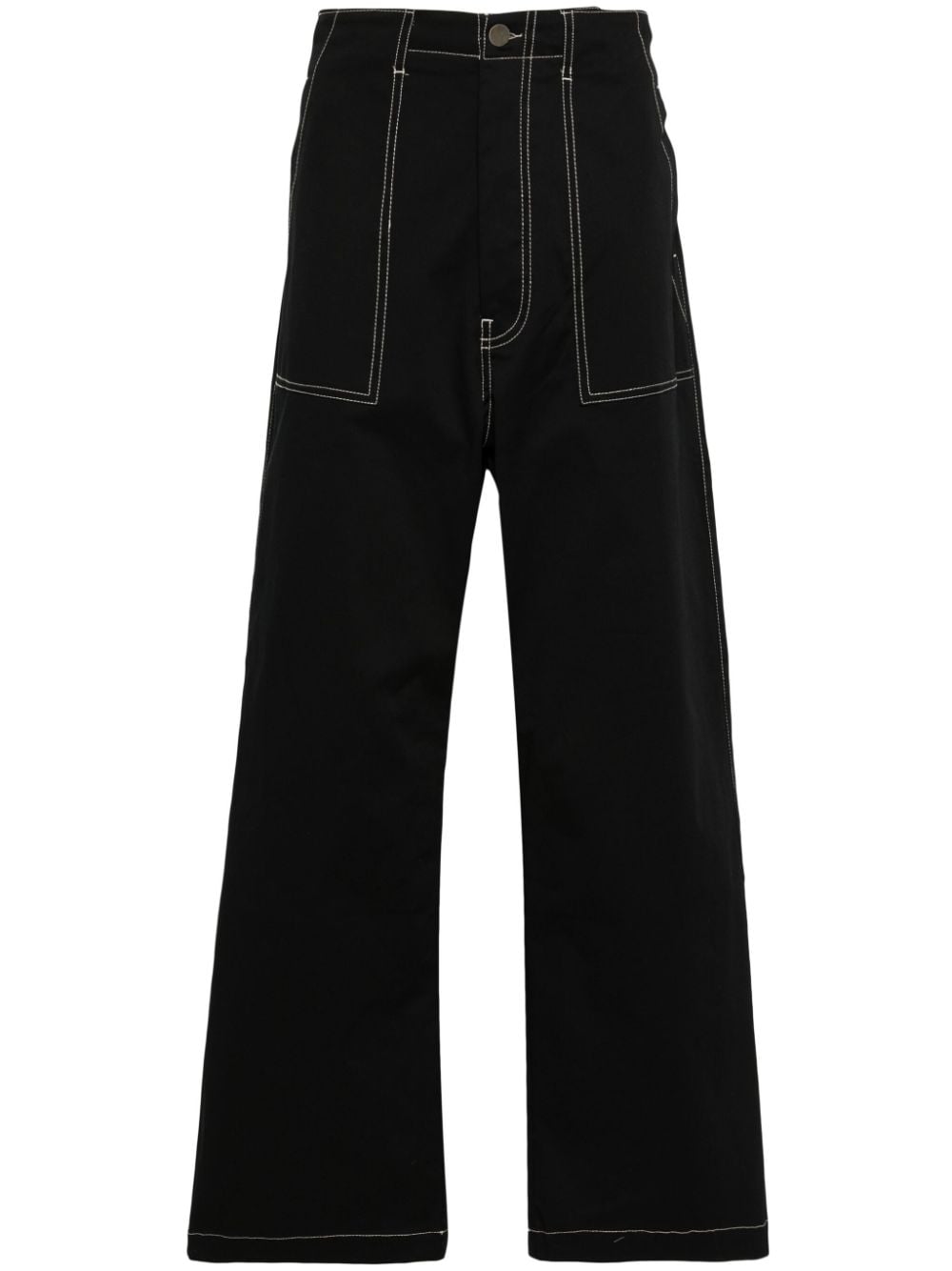 Société Anonyme Super Cargo wide-leg trousers - Black von Société Anonyme