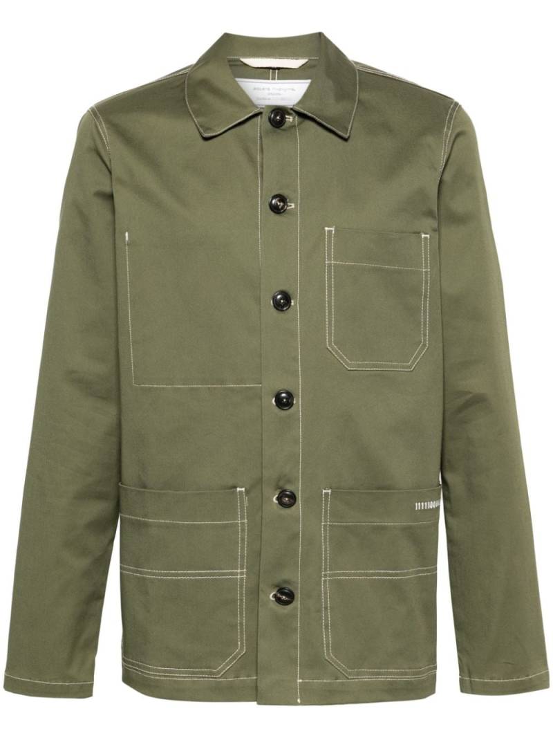 Société Anonyme Work twill shirt jacket - Green von Société Anonyme