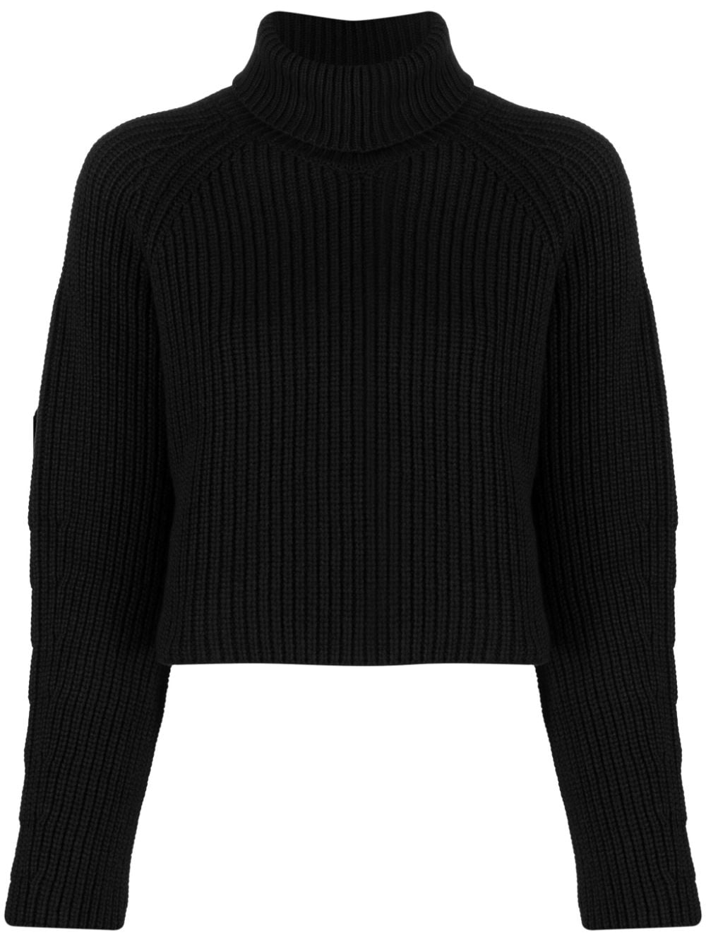 Société Anonyme ribbed-knit roll-neck jumper - Black von Société Anonyme