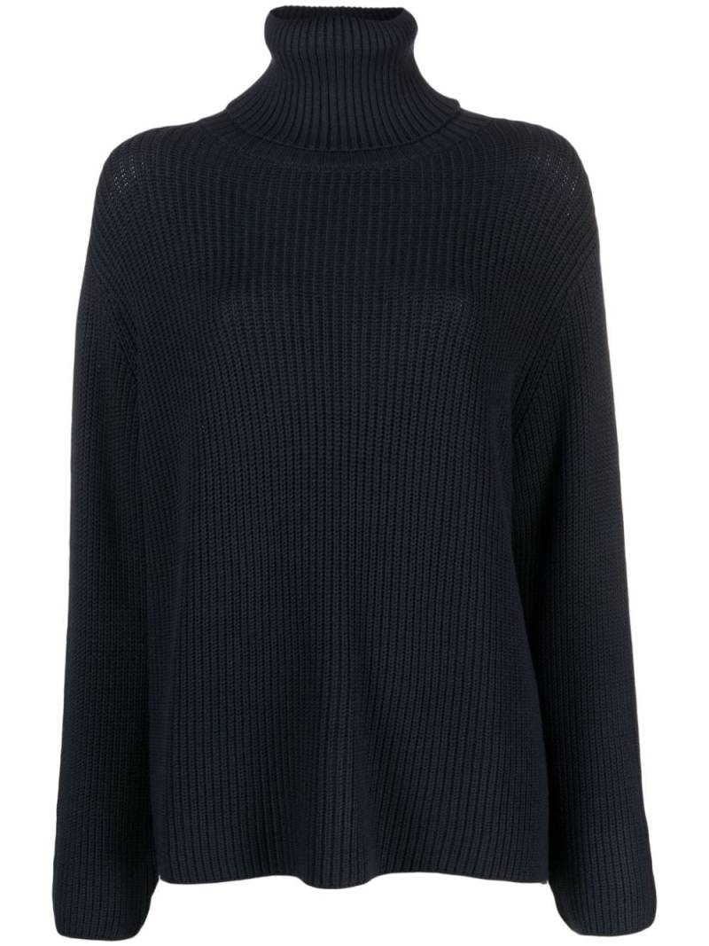 Société Anonyme roll-neck chunky-knit jumper - Blue von Société Anonyme