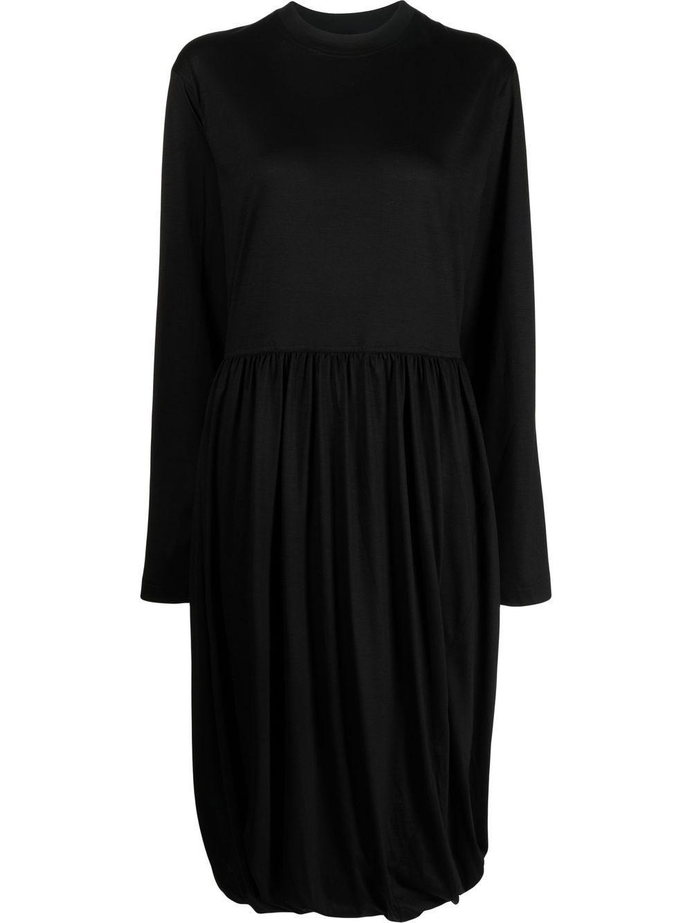 Sofie D'hoore balloon wool dress - Black von Sofie D'hoore