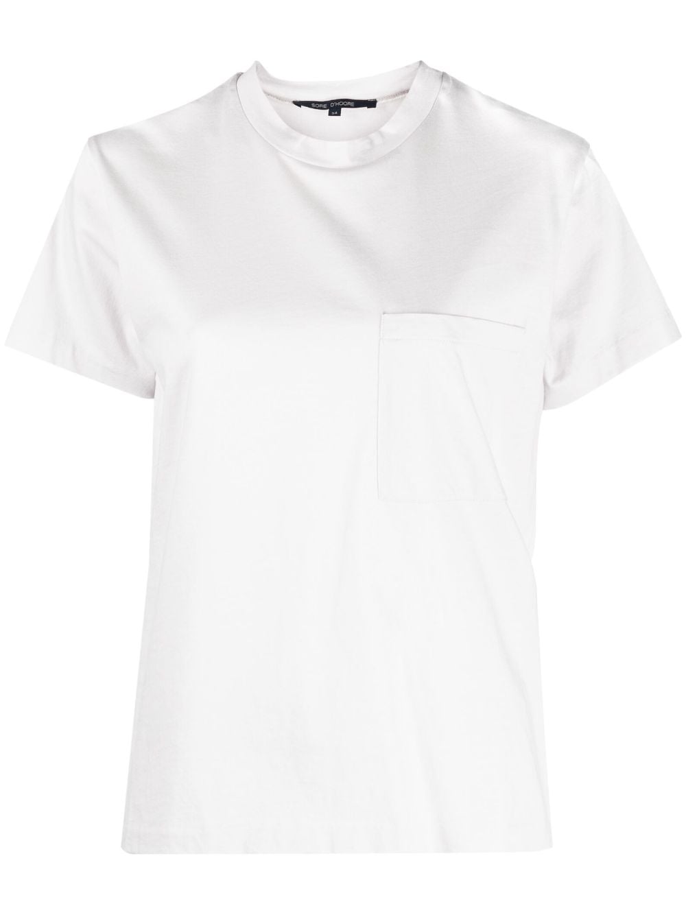 Sofie D'hoore patch-pocket cotton T-shirt - Neutrals von Sofie D'hoore