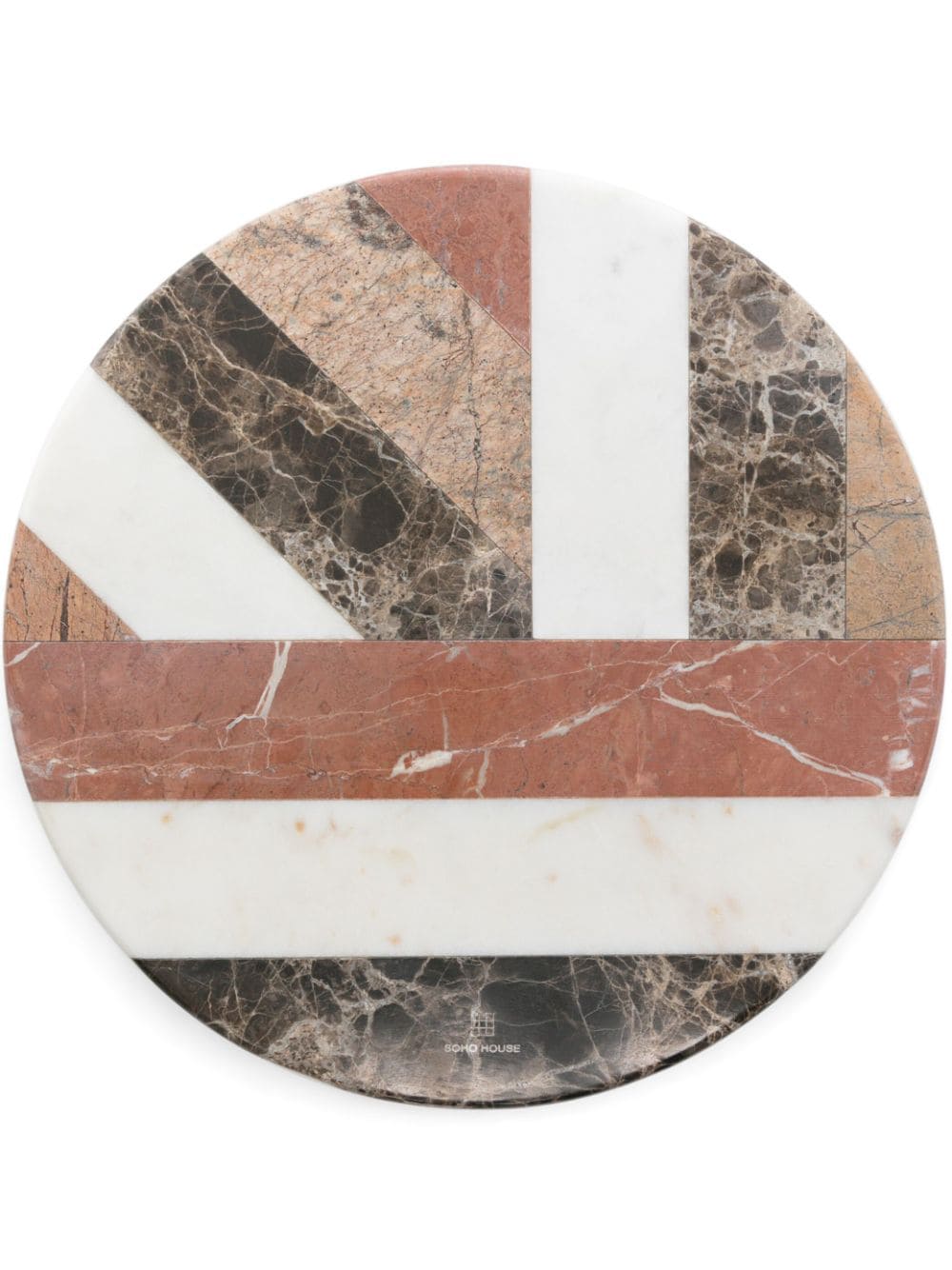 Soho Home Parfett marble board (30cm) - White von Soho Home