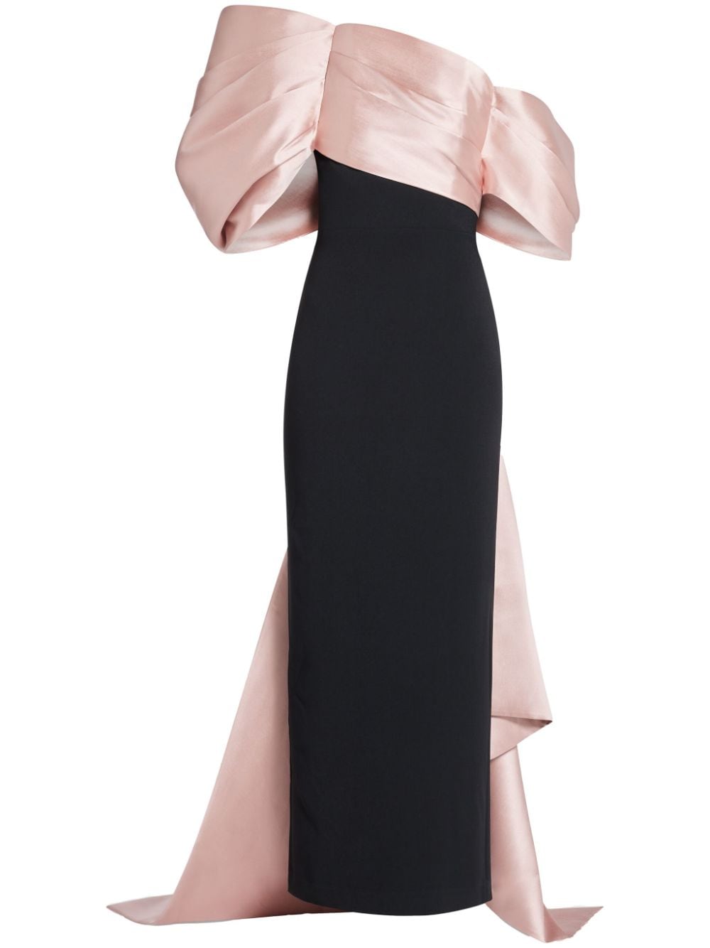 Solace London Raye draped gown - Pink von Solace London