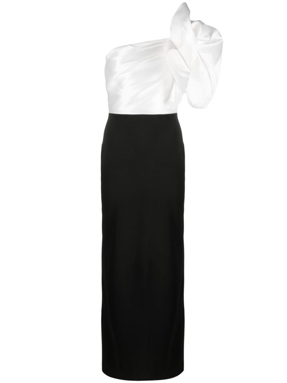Solace London Selia one-shoulder maxi dress - White von Solace London