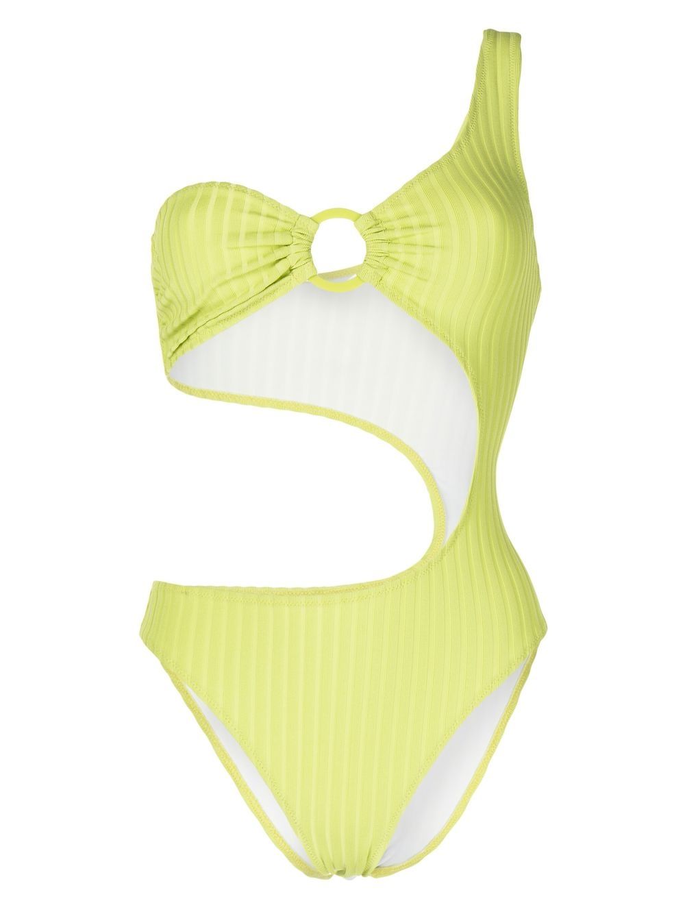 Solid & Striped The Astrid ribbed one-piece - Green von Solid & Striped