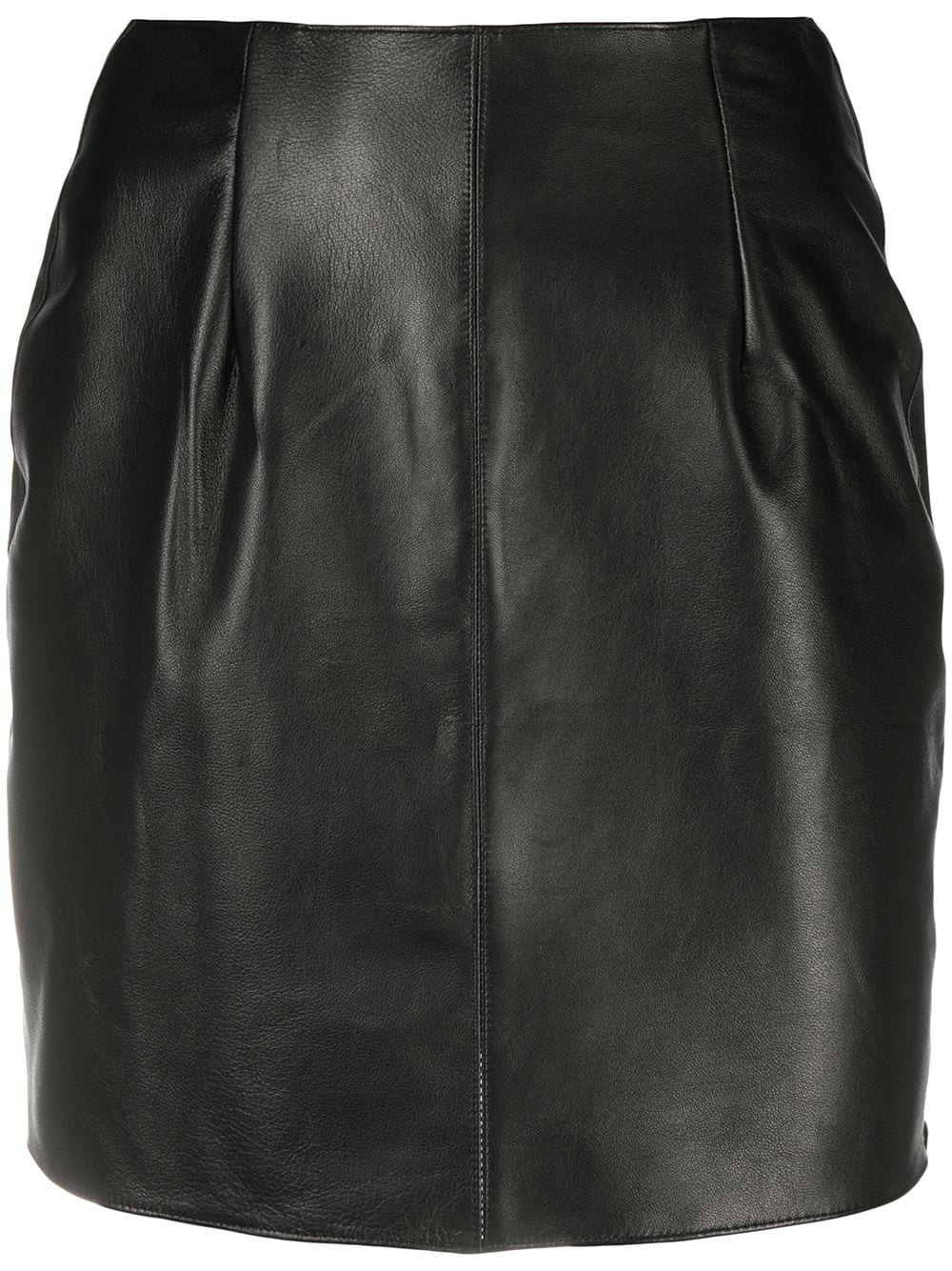 Something Wicked Mia leather mini skirt - Black von Something Wicked