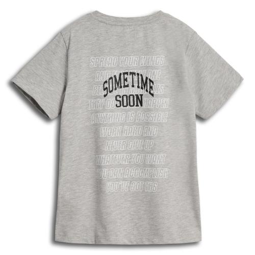 Sometime Stmempower T-Shirt S/S - grey melange (Grösse: 152) von Sometime
