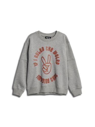 Sometime Stssofia Sweatshirt - light grey melange (Grösse: 134) von Sometime