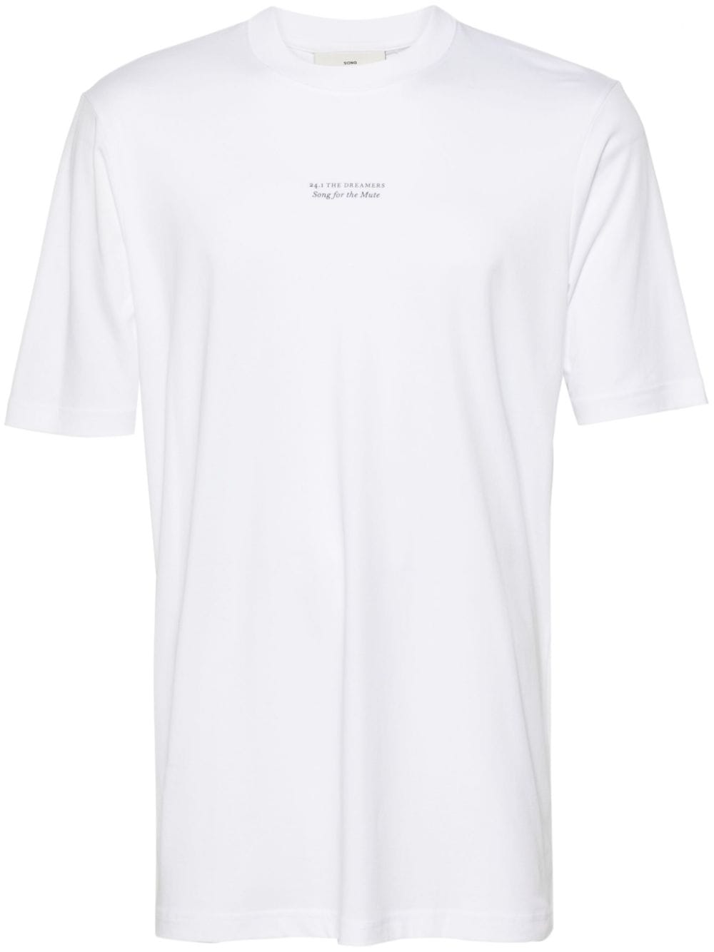 Song For The Mute The Dreamers cotton T-shirt - White von Song For The Mute