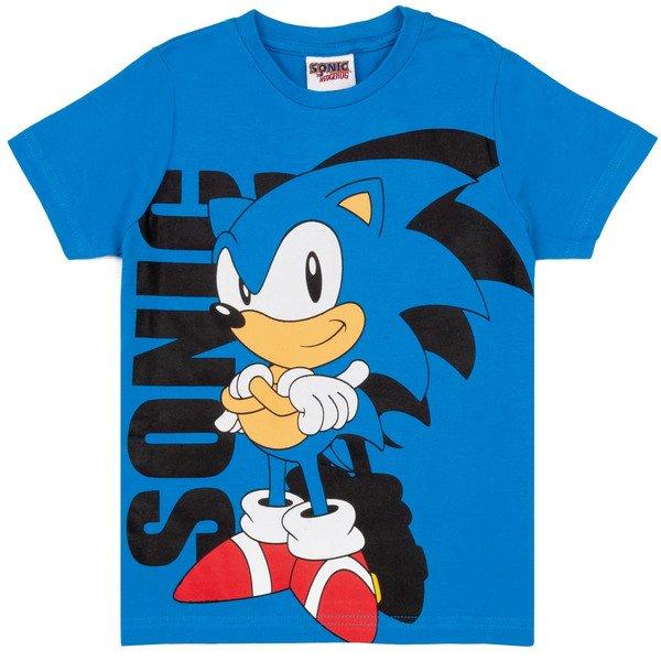Tshirt Jungen Blau 110 von Sonic The Hedgehog