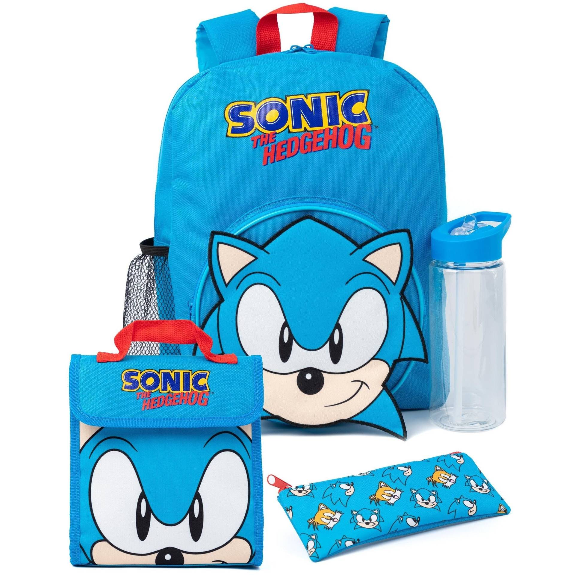 Rucksack, Logo Set Herren Blau ONE SIZE von Sonic The Hedgehog