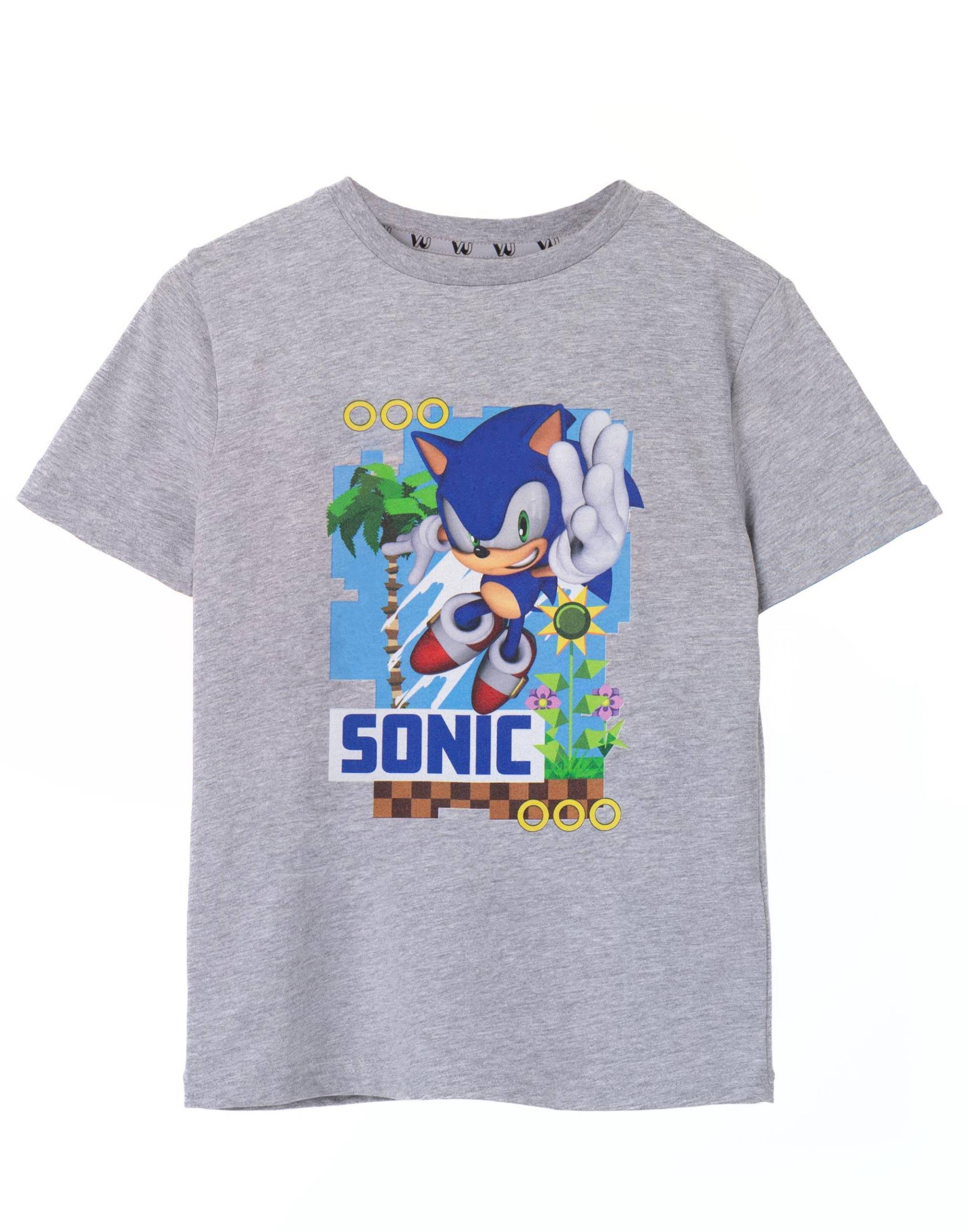 Tshirt Mädchen Taubengrau 116 von Sonic The Hedgehog