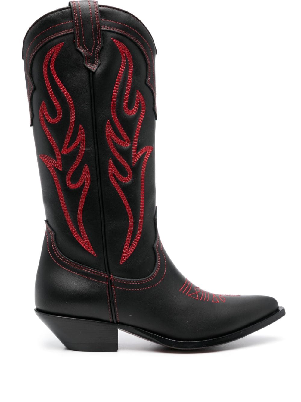 Sonora Santa Fe leather cowboy boots - Black von Sonora