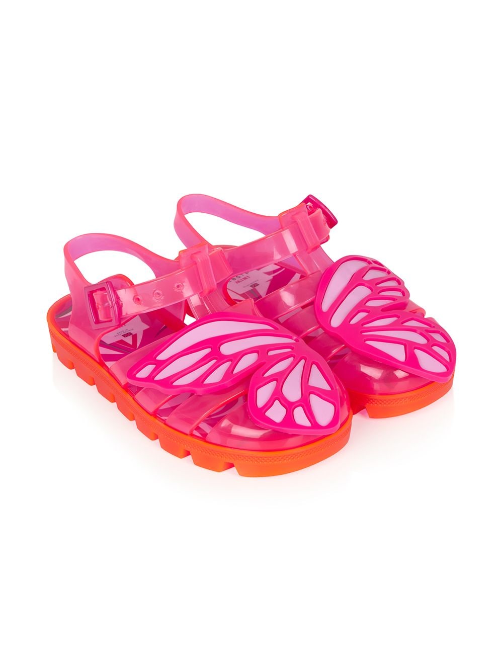 Sophia Webster Mini Butterfly jelly sandals - Pink von Sophia Webster Mini