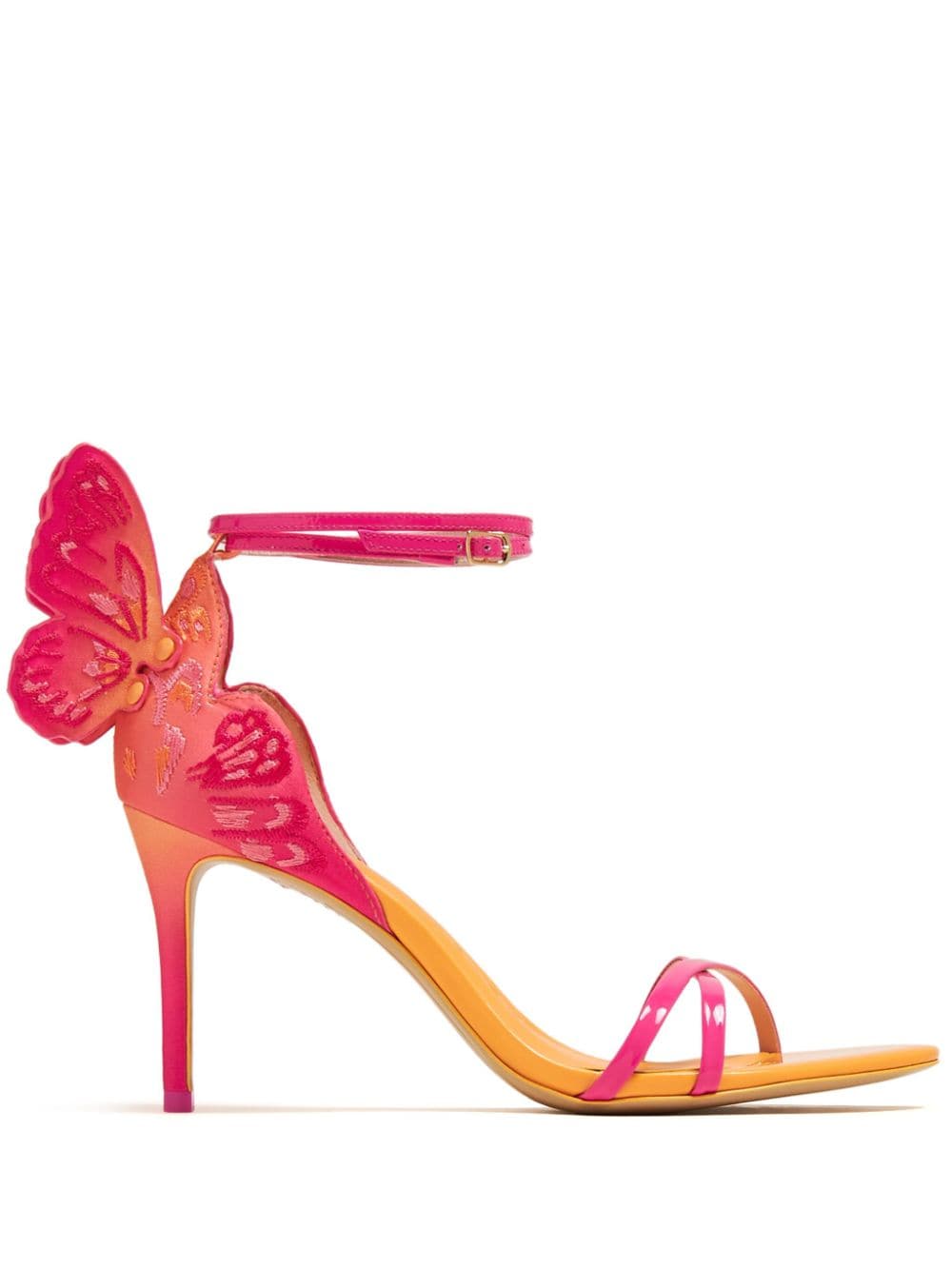 Sophia Webster Chiara leather heeled sandals - Pink von Sophia Webster