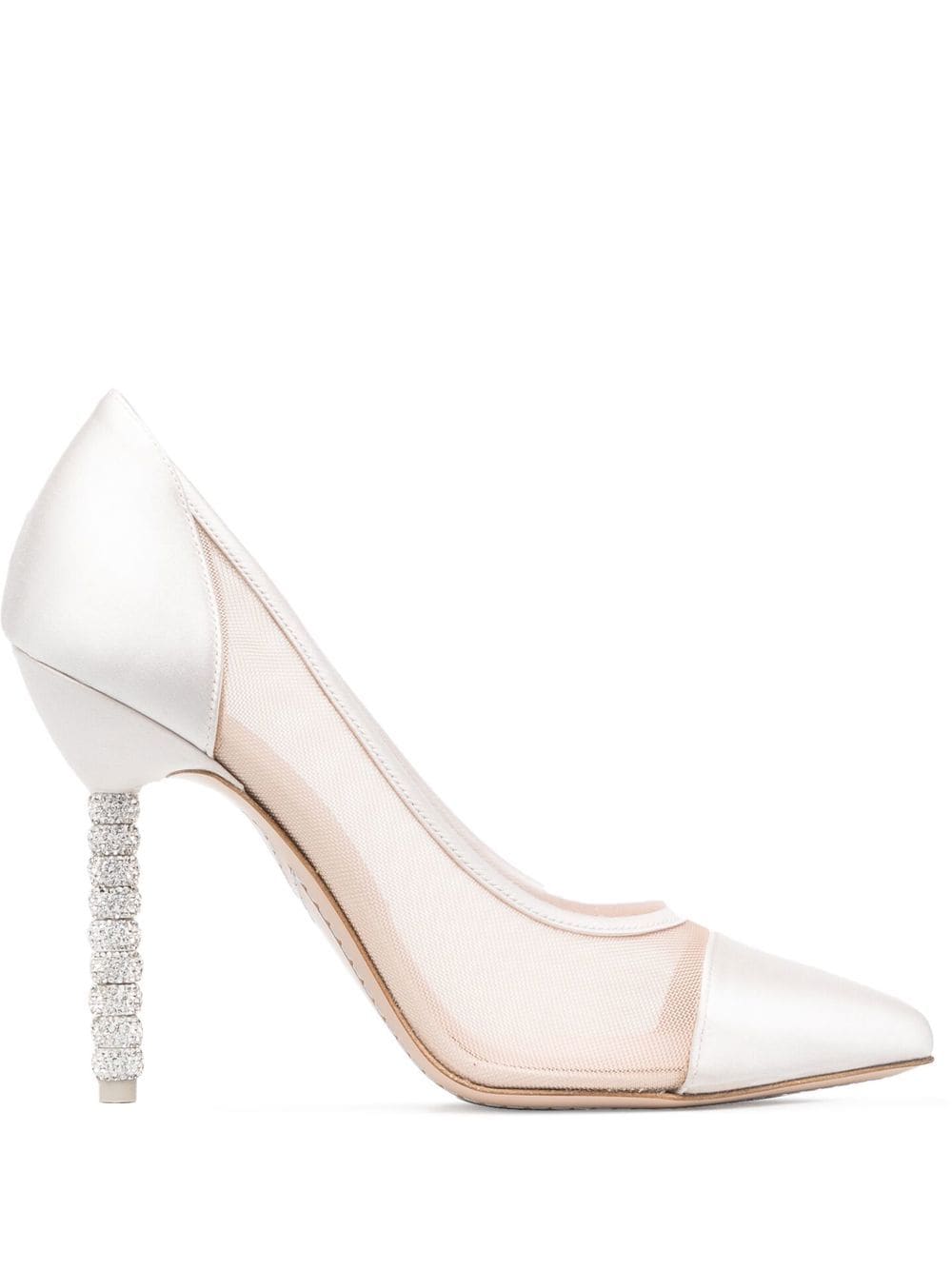 Sophia Webster Jasmine 110mm pointed pumps - Neutrals von Sophia Webster