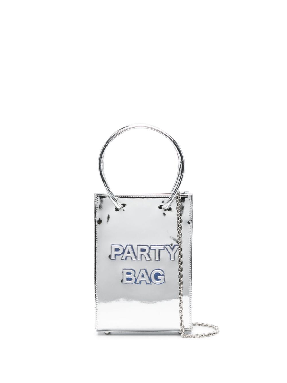 Sophia Webster Party Bag leather mini bag - Silver von Sophia Webster