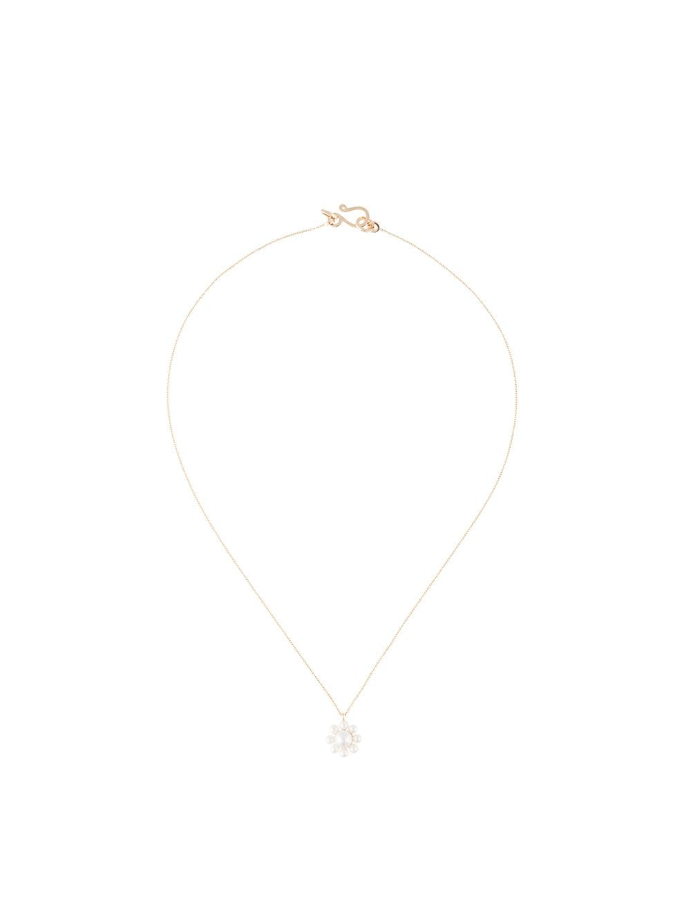 Sophie Bille Brahe 14kt yellow gold Margherita pearl pendant necklace von Sophie Bille Brahe