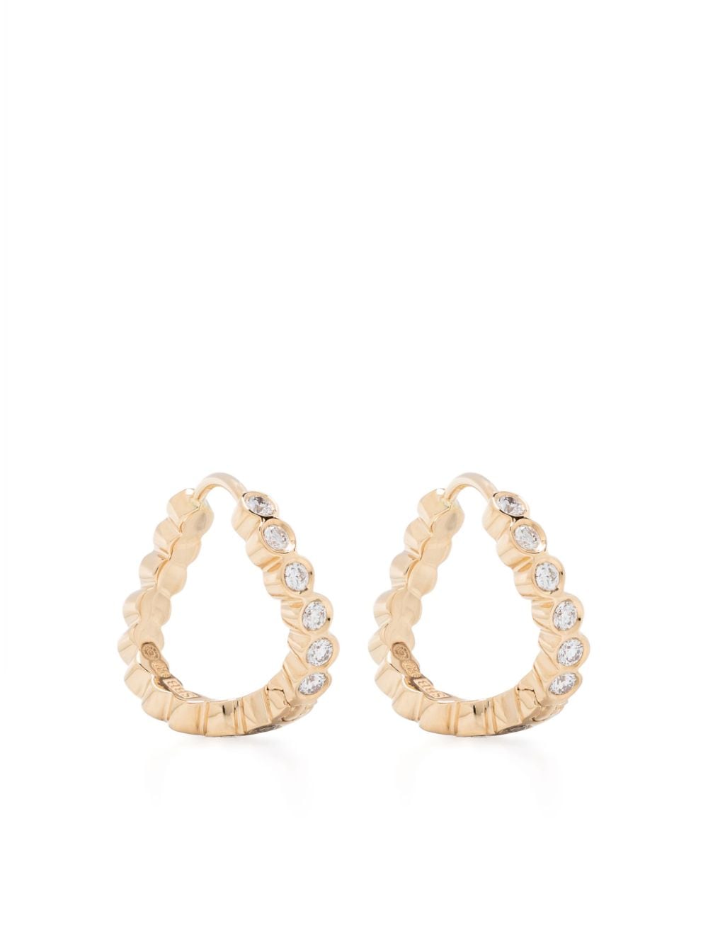 Sophie Bille Brahe 18kt yellow gold Petit Courant diamond earring von Sophie Bille Brahe