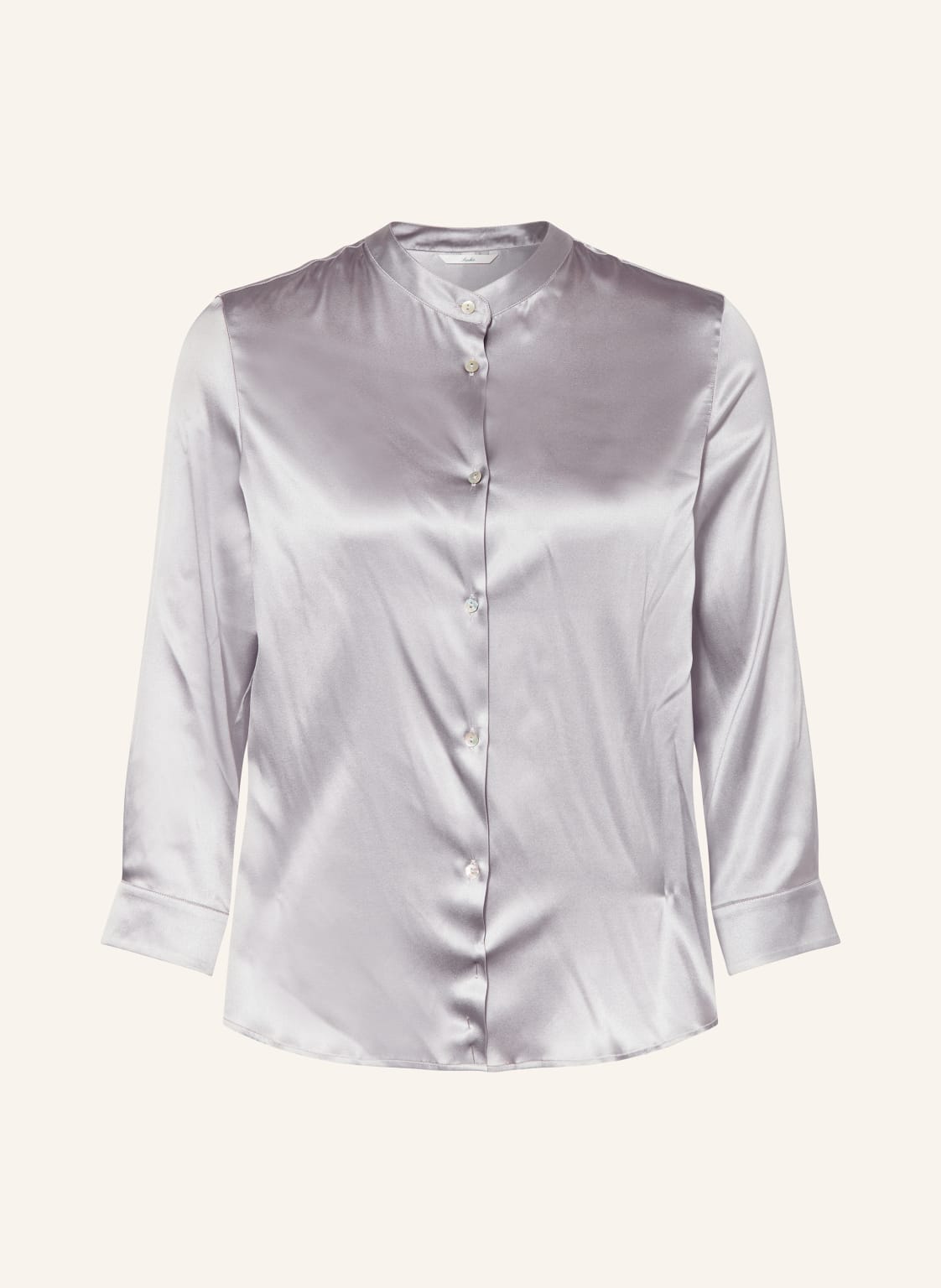 Sophie Seidenbluse Olsimo silber von Sophie