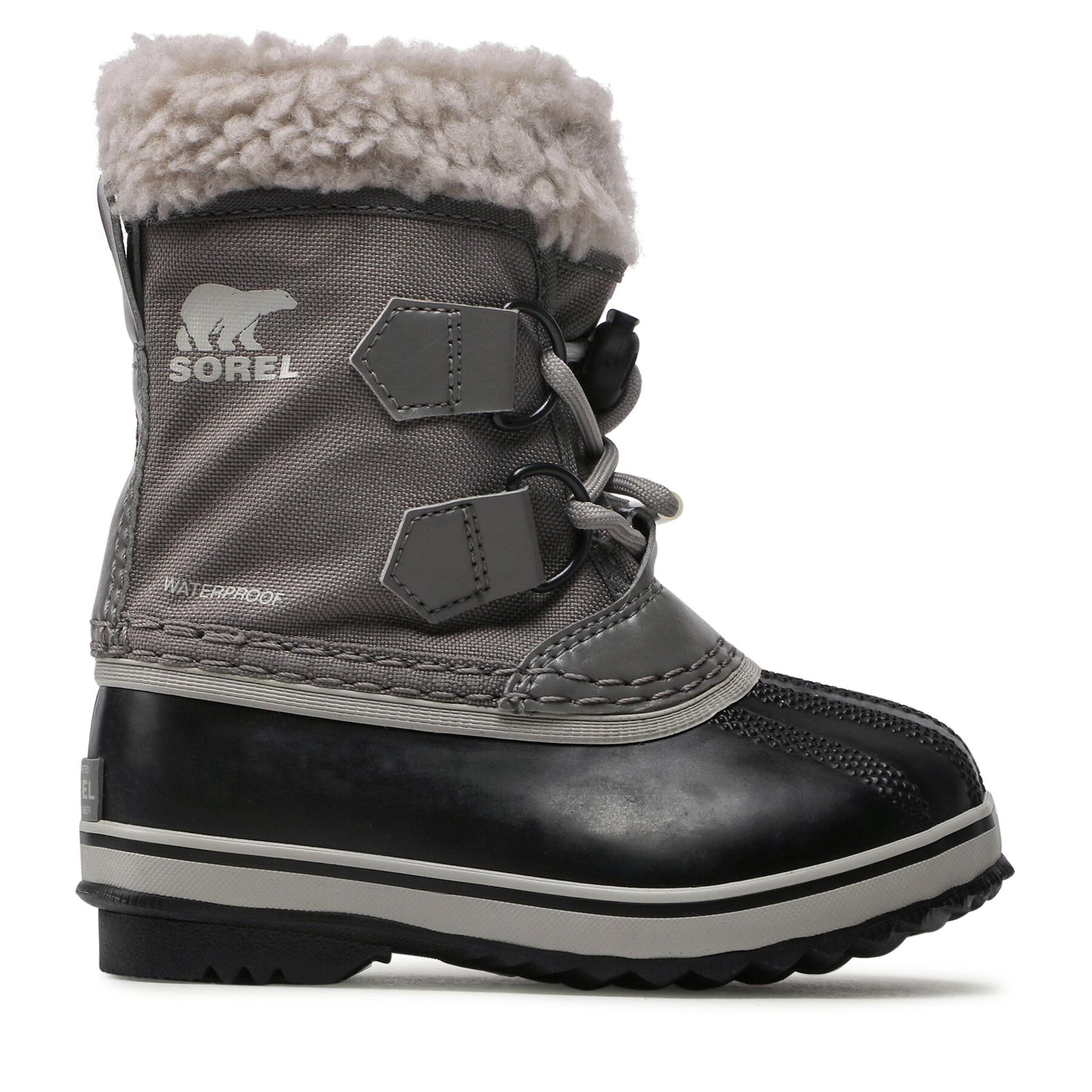 Schneeschuhe Sorel Childrens Yoot Pac Nylon Wp NC1962 Quarry/Dove von Sorel