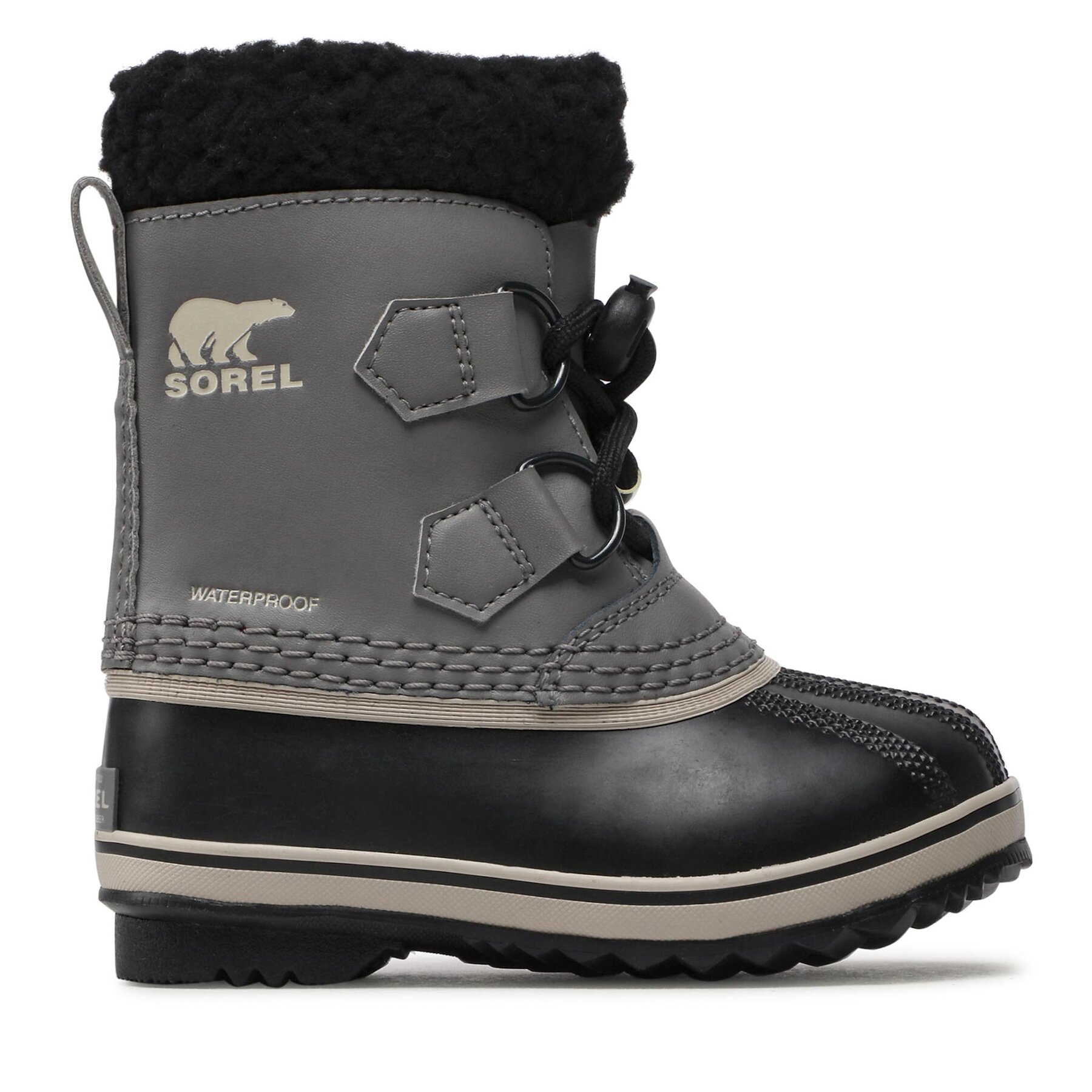 Schneeschuhe Sorel Childrens Yoot Pac Tp Wp NC1963 Quarry/Black von Sorel