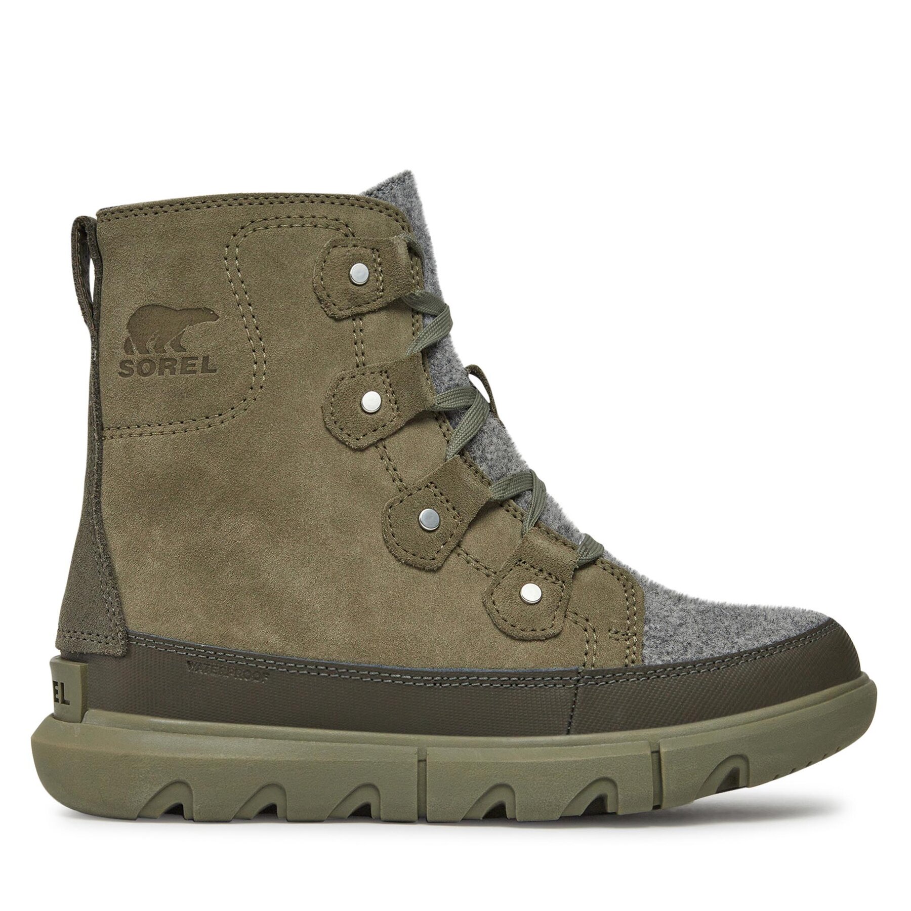 Schneeschuhe Sorel Explorer Next™ Joan Wp NL5069-397 Stone Green/Alpine Tundra von Sorel