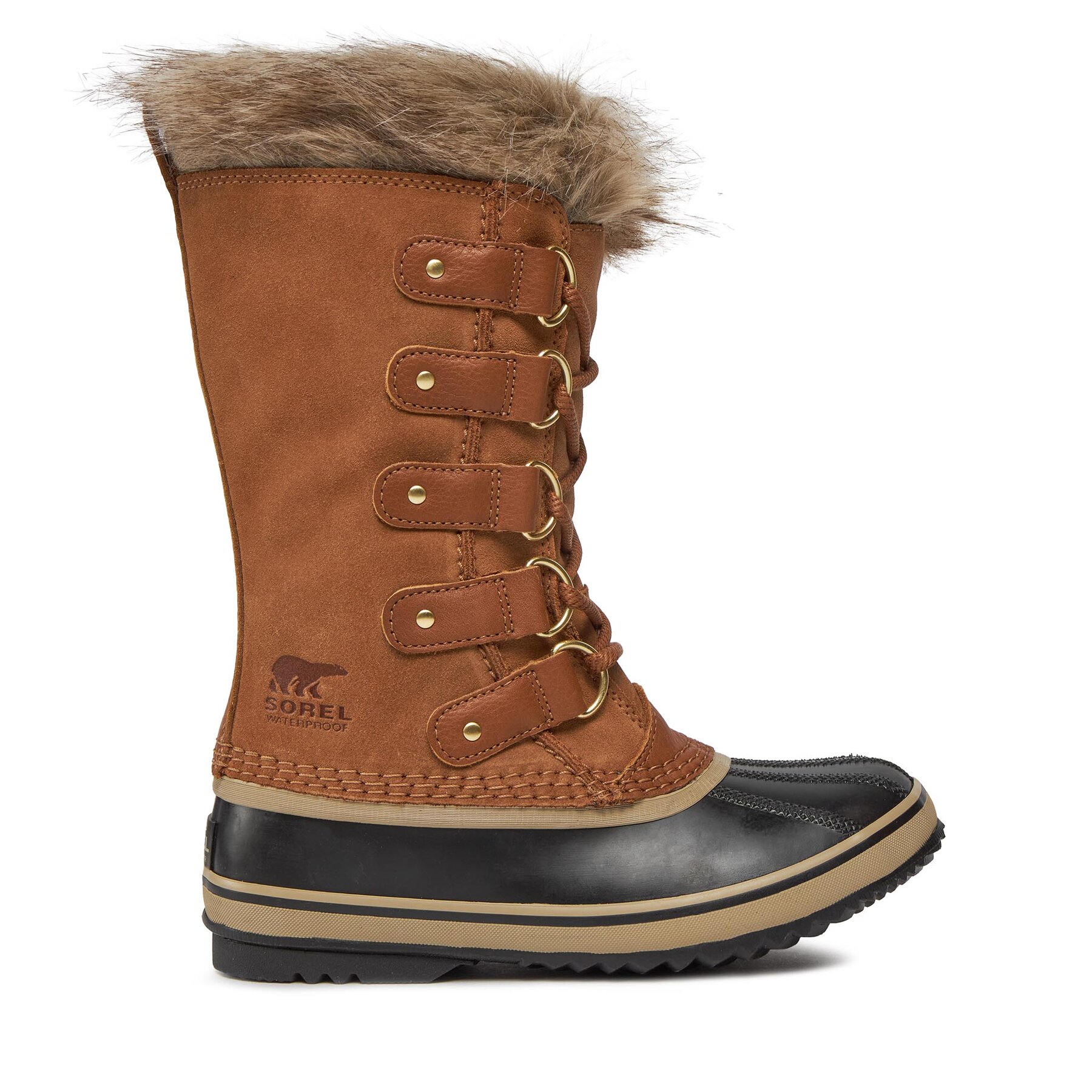 Schneeschuhe Sorel Joan Of Arctic NL3481 Camel Brown/Black 224 von Sorel