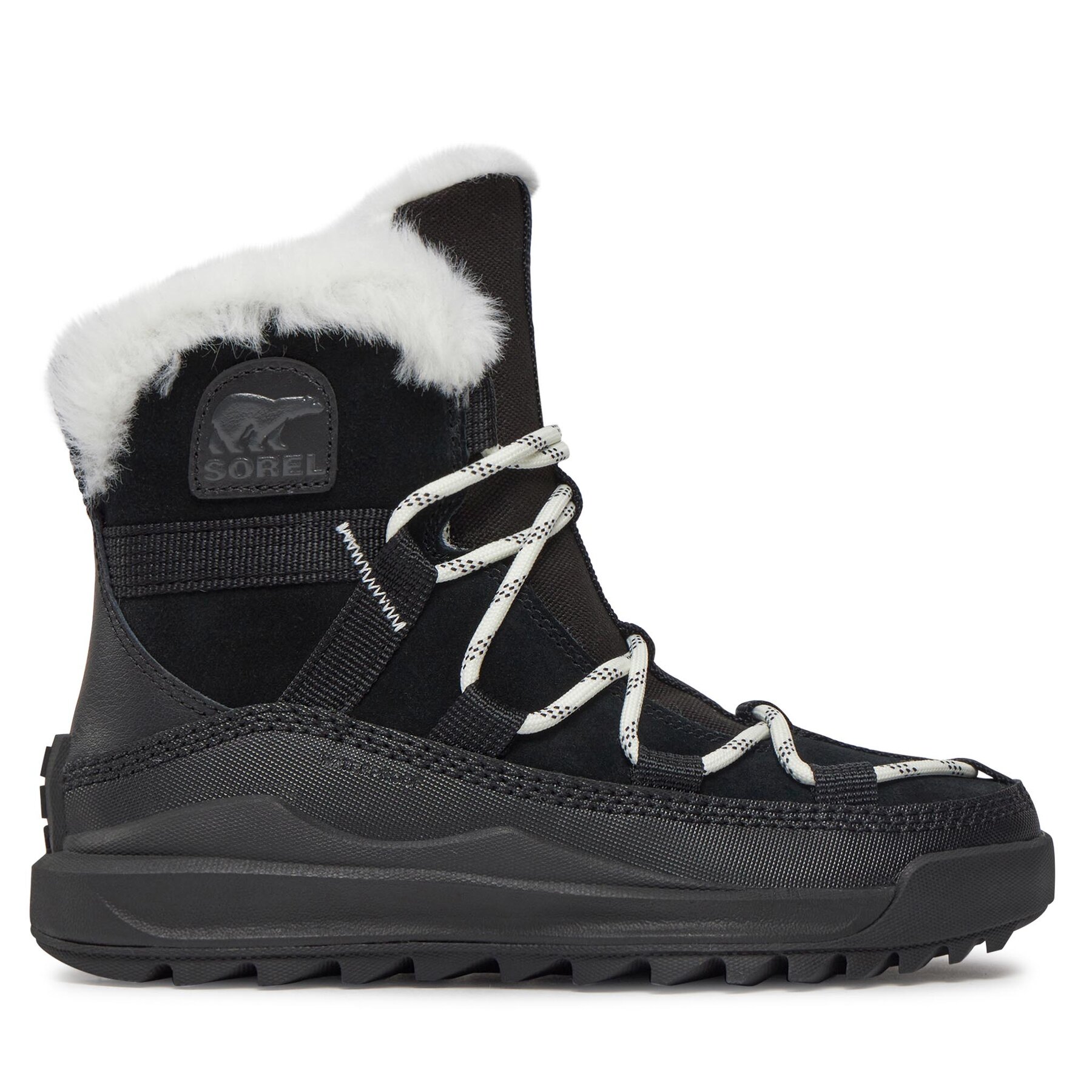 Schneeschuhe Sorel Ona™ Rmx Glacy Wp NL5050-010 Black/Sea Salt von Sorel