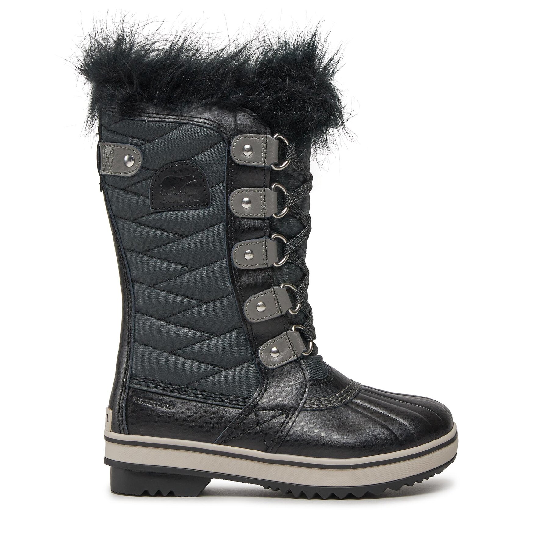 Schneeschuhe Sorel Youth Tofino II NY2419 Black/Quarry 010 von Sorel