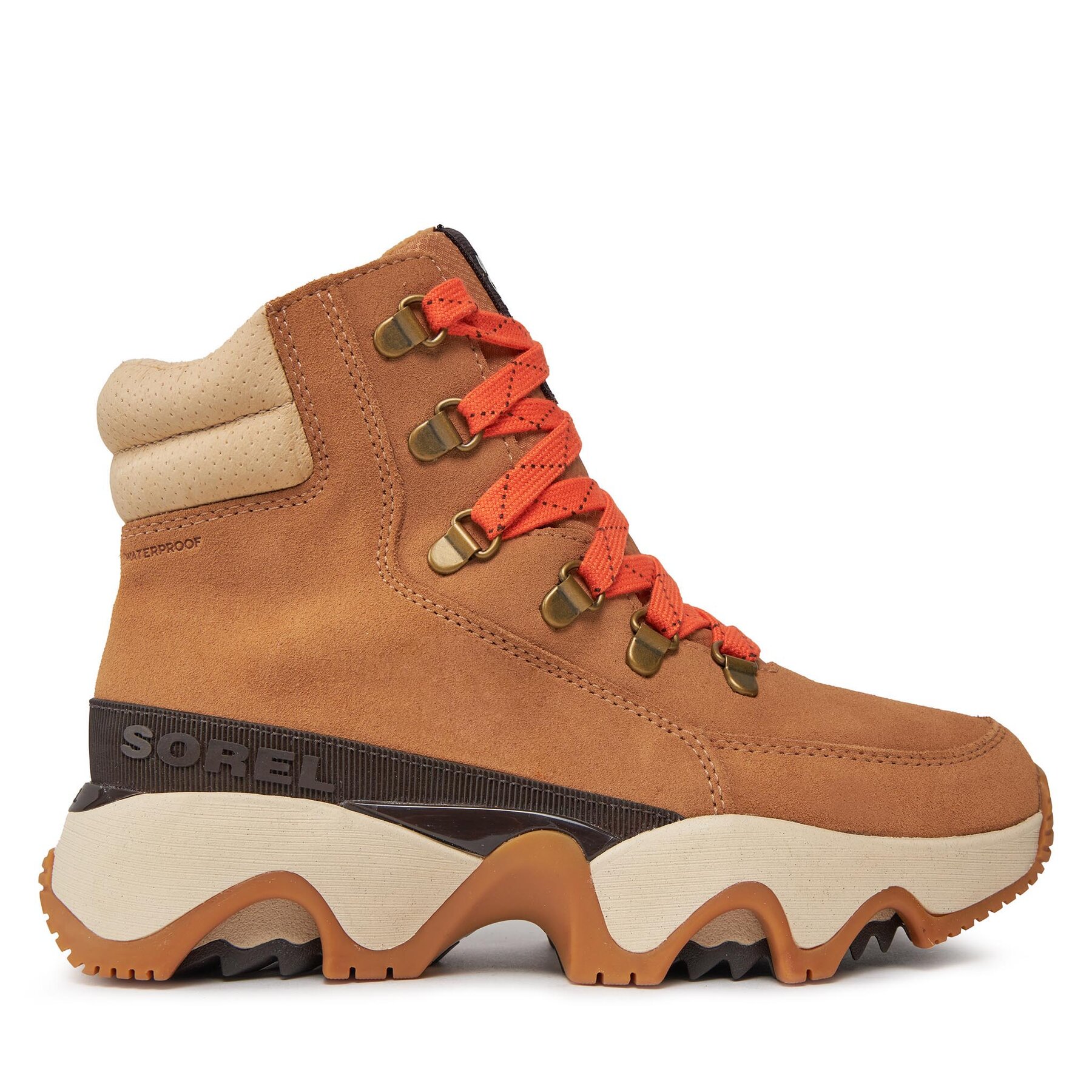 Schnürstiefeletten Sorel Kinetic™ Impact Conquest Wp NL5040-253 Tawny Buff/Ceramic von Sorel