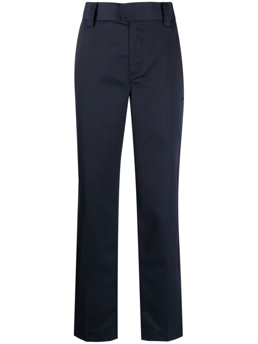 Soulland Everet straight-leg trousers - Blue