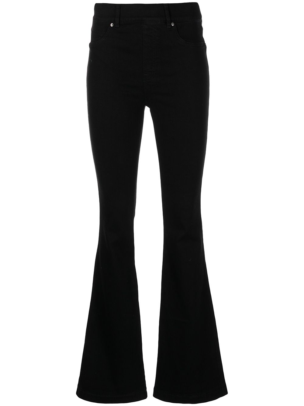 SPANX high-rise flared jeans - Black von SPANX