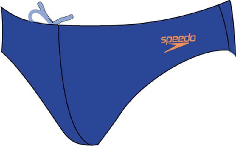 Speedo 5cm Solar Brief Swimwear Male Adult - True Cobalt (Grösse: 30) von Speedo