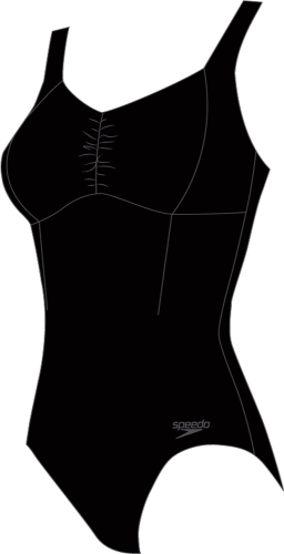 Speedo AquaNite Shaping 1pce Swimwear Female Adult - Black (Grösse: 36/D40) von Speedo
