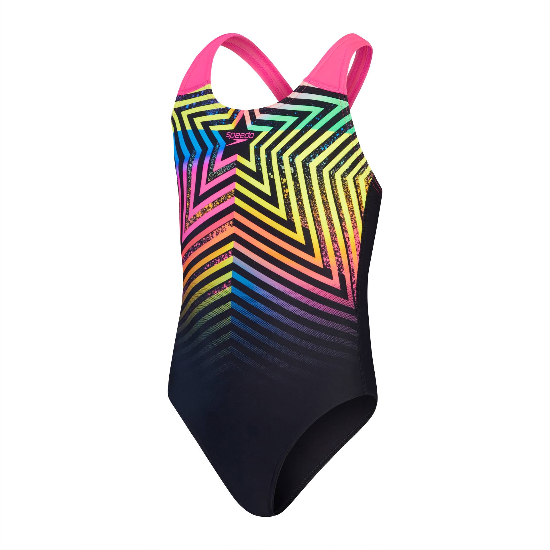 Speedo Badeanzug »Girls Digital Placement Splashback«, (1 St.), schnell trocknend von Speedo