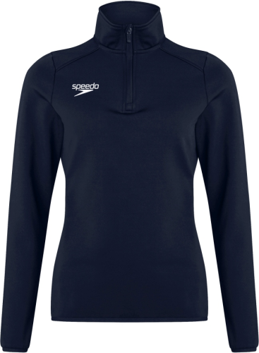 Speedo CLUB 1/4 ZIP MIDLYR TRN TOP AF Teamwear Female Adult - NAVY (Grösse: 6) von Speedo