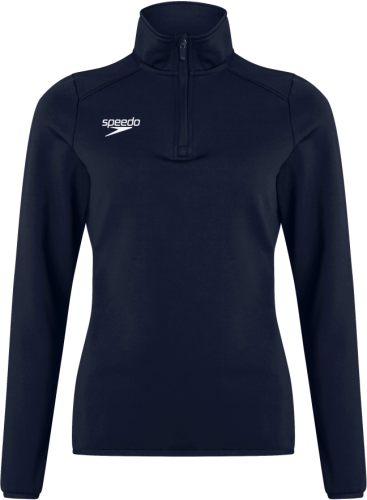 Speedo CLUB 1/4 ZIP MIDLYR TRN TOP AF Teamwear Female Adult - NAVY (Grösse: 8) von Speedo