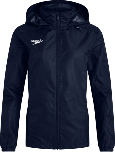 Speedo CLUB VPSHLD FULLZIP RAINJKT AF Teamwear Female Adult - NAVY (Grösse: 14) von Speedo