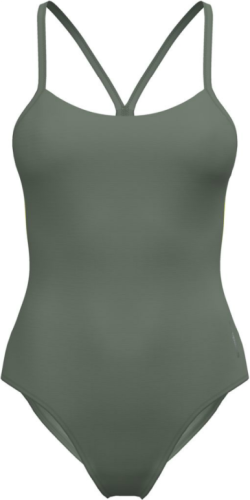 Speedo Colorblock Racerback 1 Pc Swimwear Female Adult - Soft - olive - 47 (Grösse: XXL) von Speedo