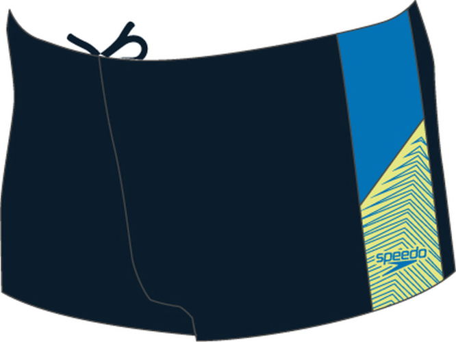 Speedo Dive Aquashort Swimwear Male Junior/Kids (6-16) - True Navy/Bondi B (Grösse: 13-14J/D164) von Speedo