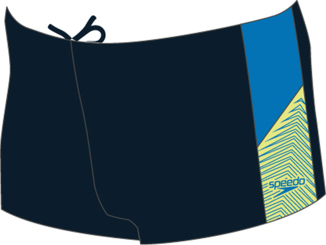 Speedo Dive Aquashort Swimwear Male Junior/Kids (6-16) - True Navy/Bondi B (Grösse: 5-6J/D116) von Speedo