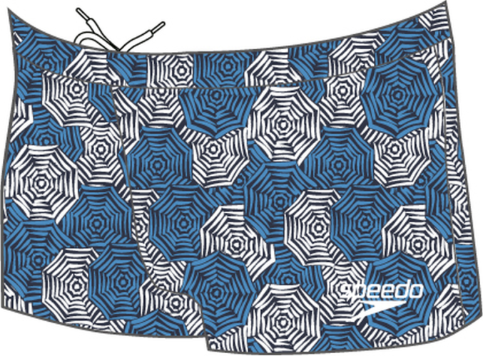 Speedo Escape Aquashort (Kira) Swimwear Male Adult - Pure Blue, Pict (Grösse: 34) von Speedo