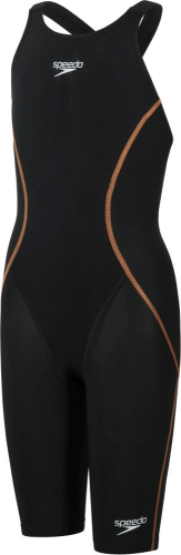 Speedo Badeanzug Fastskin Junior LZR Racer X Op Race Junior - Black/Gold (Grösse: 32) von Speedo