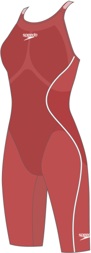 Speedo Fastskin LZR Pure Intent 2.0 C Race Female Adult - Flame - red/White (Grösse: 23) von Speedo
