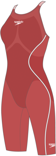 Speedo Fastskin LZR Pure Intent 2.0 O Race Female Adult - Flame - red/White (Grösse: 24) von Speedo